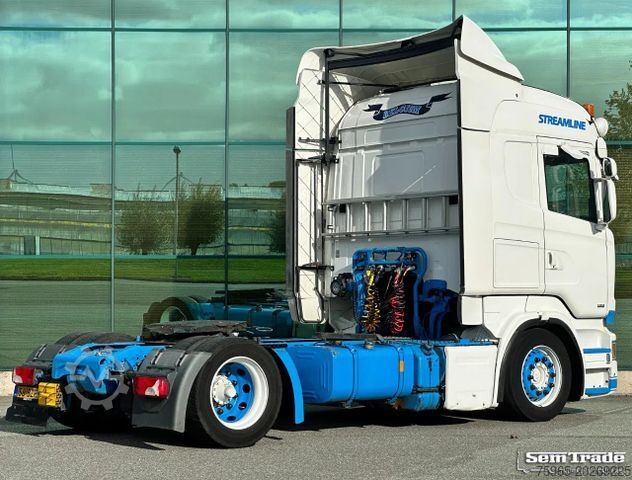 Cap tractor voluminos SCANIA R410 LOW DECK RETARDER FULL AIR 2x TANKS PARK CO