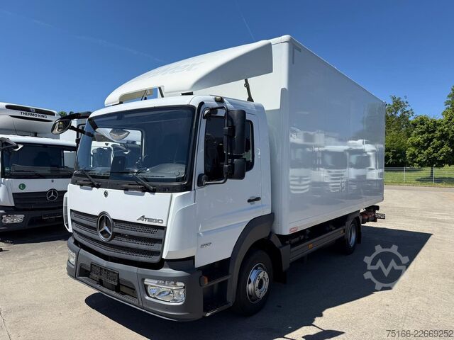 Φορτηγό κουτί (κουρμπαριστό) MERCEDES-BENZ ATEGO 918 L Koffer 5,30 m LBW 1,5 T*E 6D*NL 4 T