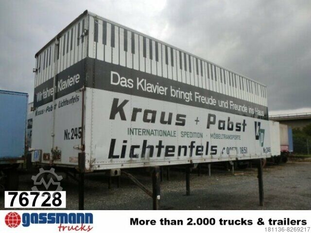 Камион със сменяема надстройка WB Koffer