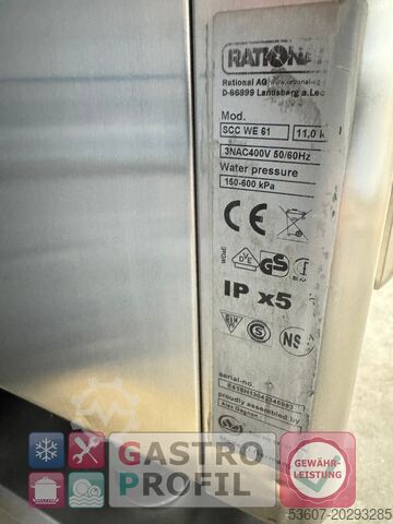 COMBI PAROBRODI Rational SCC WE 61