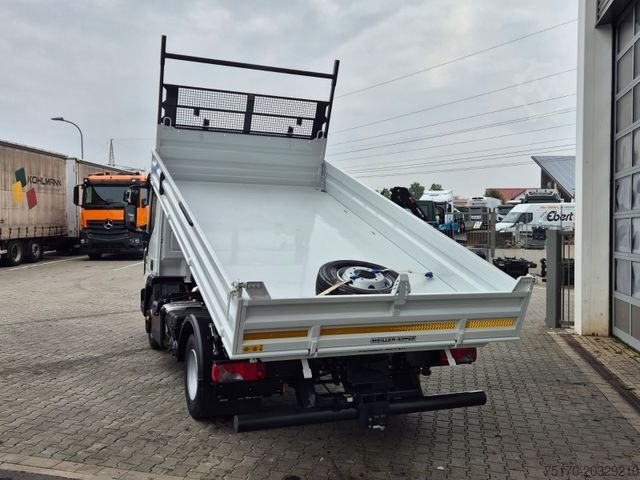 Camión volquete IVECO Eurocargo ML80E21 Meiller Kipper 2x AHK 3 Sitze