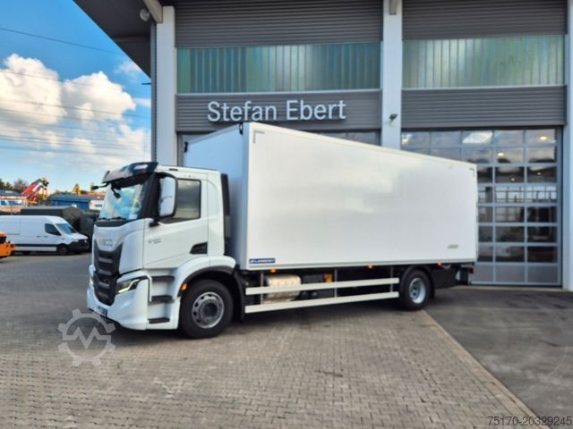 रेफ्रिजरेटेड ट्रक IVECO AD190S40/FP Lamberet Mitsubishi LBW Tür AHK