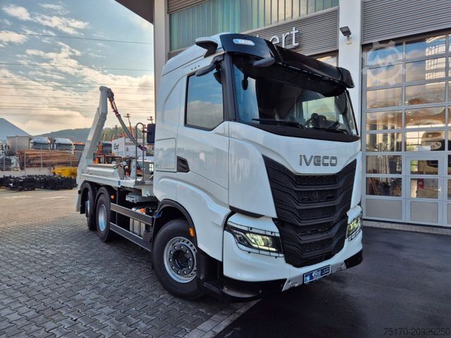 משאית מנוף IVECO AS280X58Y/ PS ON Meiller AK 16. T Funk AHK Cam