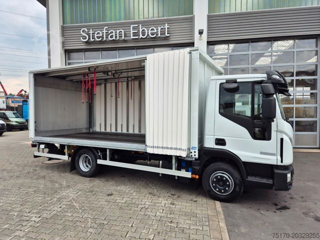 کامیون نوشابه IVECO Eurocargo ML120EL25/P Böse Schiebeplanen LBW AHK