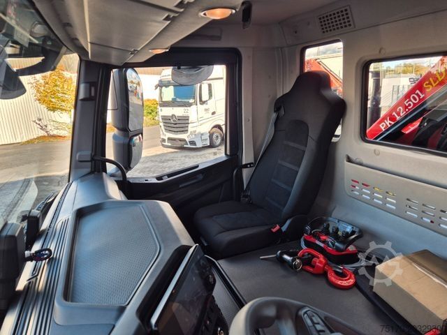 Самосвален камион IVECO AD200X46/P HR OFF Palfinger PK 12.501 Funk AHK