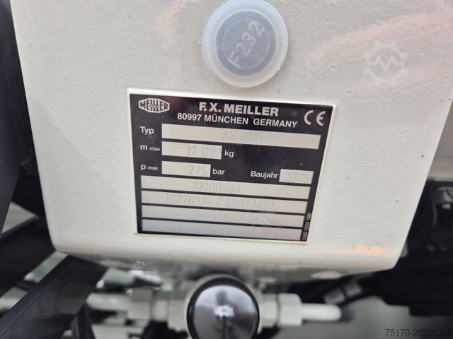 डम्प ट्रक IVECO AS280X50Y/PS ON Meiller AK 16. T Funk AHK