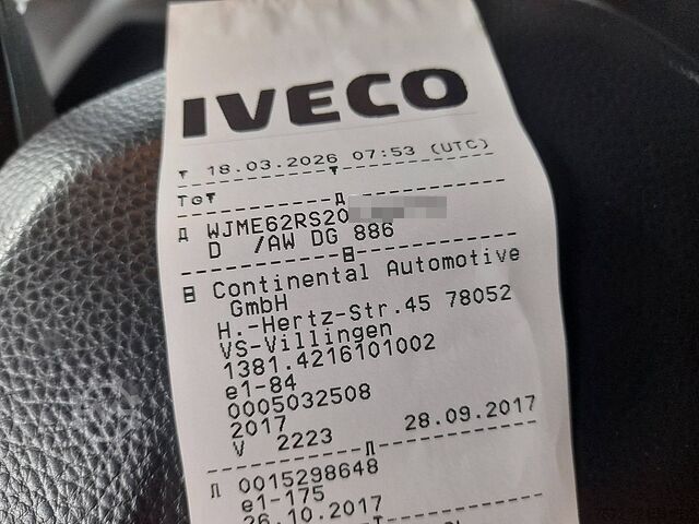 Système BDF IVECO AS260S42 STRALIS 6X2 INTARDER ALCOA'S