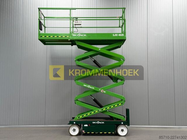 Elevador de tijera Sky Jack SJ III 4626 Nieuwe Keuring