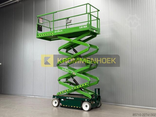 Elevador de tijera Sky Jack SJ III 4626 Nieuwe Keuring