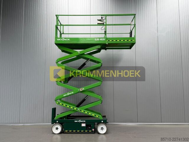 Elevador de tijera Sky Jack SJ III 4626 Nieuwe Keuring