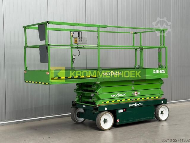 Elevador de tijera Sky Jack SJ III 4626 Nieuwe Keuring
