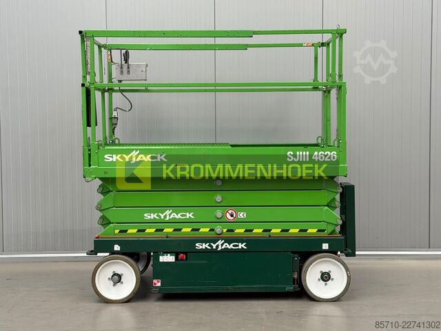 Elevador de tijera Sky Jack SJ III 4626 Nieuwe Keuring