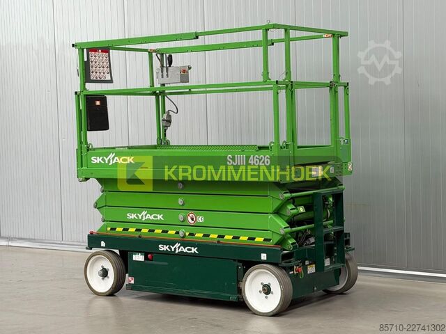 Elevador de tijera Sky Jack SJ III 4626 Nieuwe Keuring
