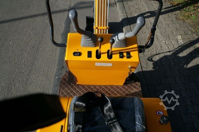 Penggali mini Microbagger 1T Anhänger Minidumper Löffelpaket