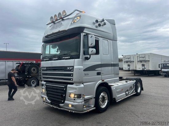 Cap tractor standard DAF XF 105.460 SSC, E5, STANDKLIMA, SCHUBBODENHYDRAULIK, ALUFELGEN