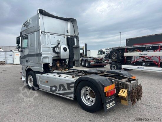 Cap tractor standard DAF XF 105.460 SSC, E5, STANDKLIMA, SCHUBBODENHYDRAULIK, ALUFELGEN