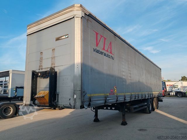 Open semitrailer with tarp KÖGEL S24-1