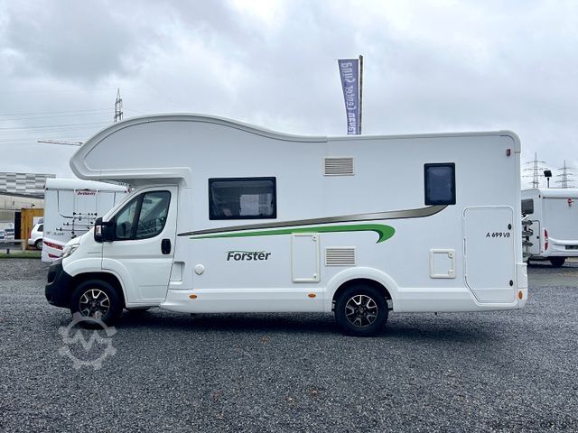 Alkoven Wohnmobil FORSTER A 699 VB * Etagenbetten - 6 Schlafplätze *