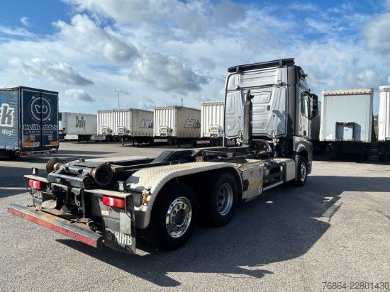 Самосвален камион MERCEDES-BENZ ACTROS 2551 L 6X2 LENK-LIFTACHSE, HIAB-LIFT 2019, E6, RETARDER, CB-FUNK