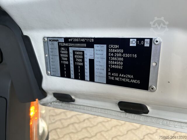 Standard tractor Scania R450 Highline / Retarder / 758 dkm / APK TUV 03-26