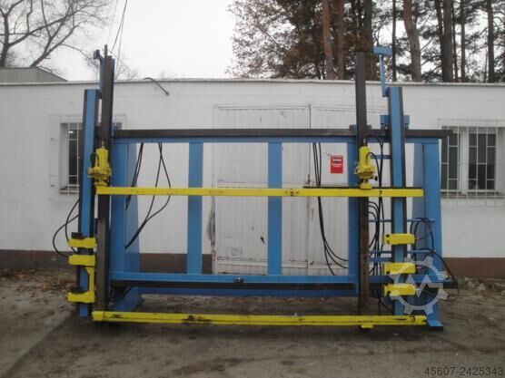 Rám hydraulického lisu WEGOMA frame hydraulic press WEGOMA frame hydraulic press WEGOMA