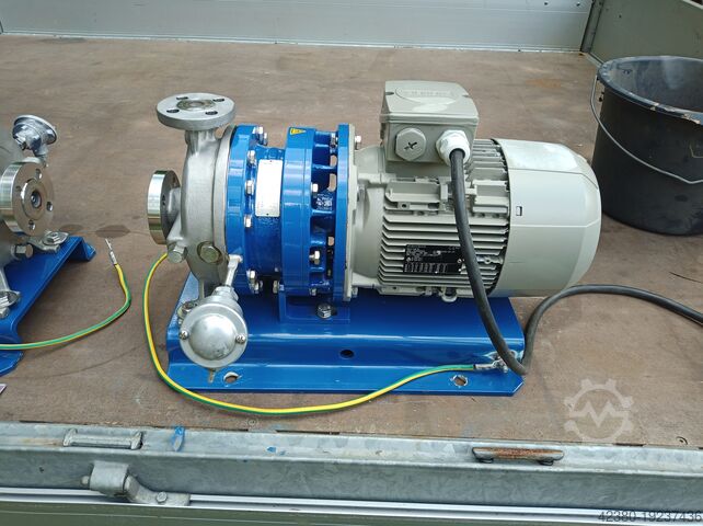 स्टेनलेस स्टील से बना चुंबकीय युग्मित केन्द्रापसारी पंप CP Pumpen AG MKP 20-15-160 4kW Monoblock