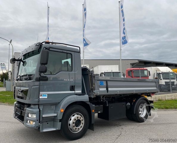 Tristrani prekucnik MAN TGM 18.320 BL/Meiller/Kipper/NL 10,7to/nur59 tkm