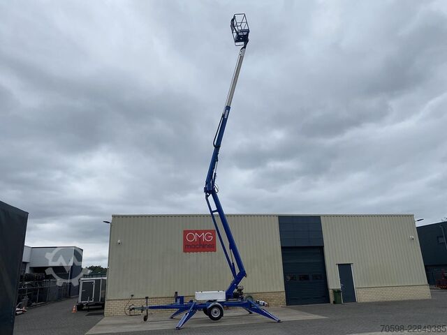 2002 Niftylift 170 HDE, причіпний підйомник, 17 метрів Niftylift 170 HDE, Aanhanger hoogwerker, 17 meter