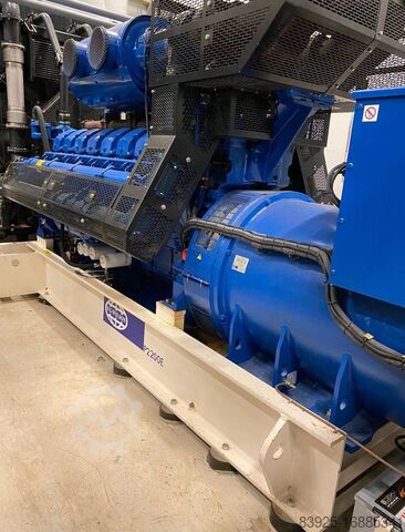 Gerador de energia de emergência Notstromaggregat Perkins 2200 KVA Stromaggregat Stromerzeuger