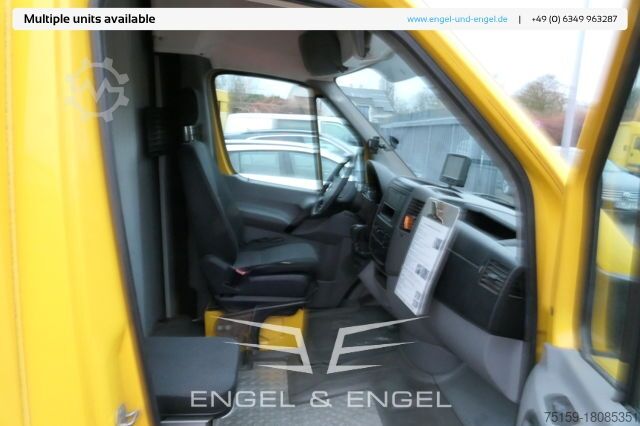 Transporter mit Koffer mercedes-benz SPRINTER 310 CDI MAXI EURO-5 KOFFER REGALE KAMERA DURCHGANG