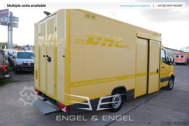 Transporter mit Koffer mercedes-benz SPRINTER 310 CDI MAXI EURO-5 KOFFER REGALE KAMERA DURCHGANG