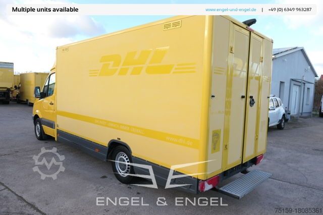 Transporter mit Koffer mercedes-benz SPRINTER 310 CDI MAXI EURO-5 KOFFER REGALE KAMERA DURCHGANG