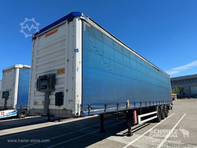 खुला सेमी-ट्रेलर तिरपाल के साथ Fruehauf Semitrailer Curtainsider Standard