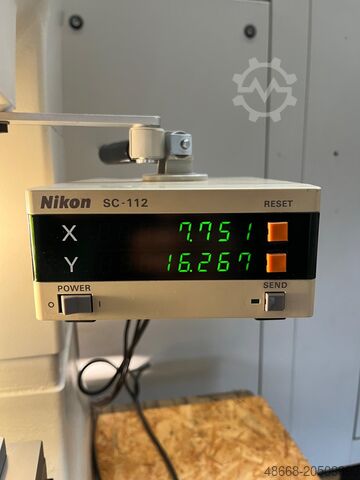 Projektor profil, alat pengukur projektor Nikon V-12 A