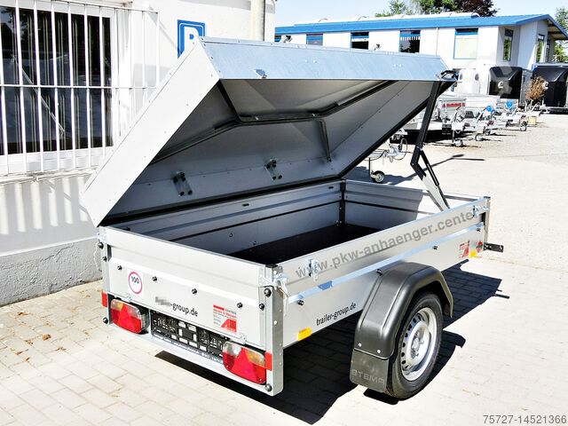 Автомобильный прицеп STEMA Deckelanhänger STEMA 750kg 201x108x50cm