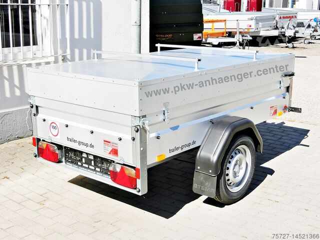 Автомобильный прицеп STEMA Deckelanhänger STEMA 750kg 201x108x50cm