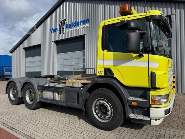 Standard tractor Scania P124 420, CA 6x4 NZ, Full Steel, Hubreduction, ...
