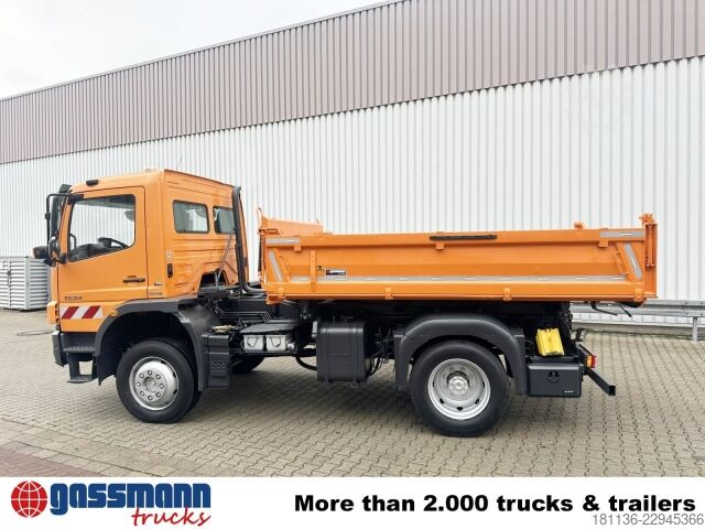 משאית עפר Mercedes-Benz Atego 1624 AK 4x4, Winterdienstausstattung,