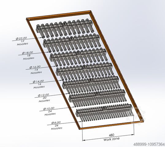 Sistem universal de modelare pentru gustări fără HyShpriz HySpriz RK50U 3-in-1 Forming System for