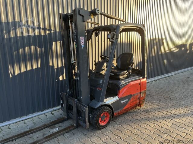Elektrikli 3 tekerlekli forklift Linde E14-02