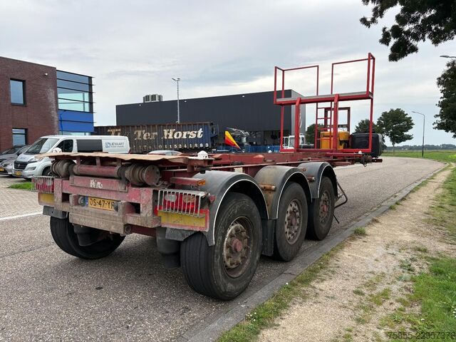 कंटेनर परिवहन Van Hool 3B0070 20FT Kipper-Tip chassis / HATZ diesel en...