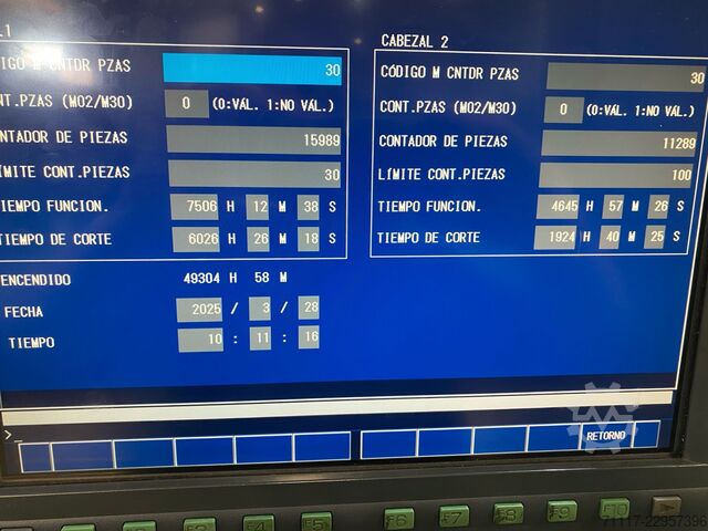 Centro de torneamento e fresagem CNC Mori Seiki NZ 2000 T2Y