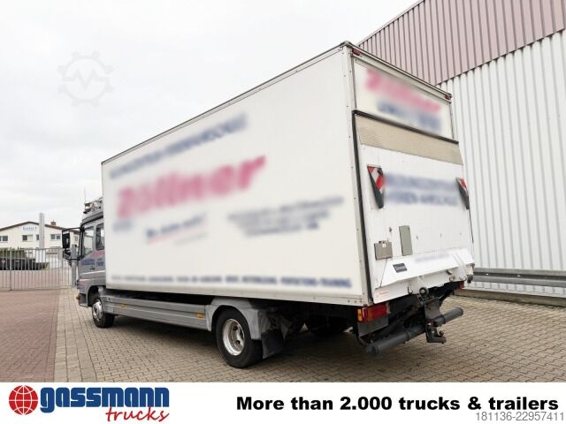 Furgão fechado Mercedes-Benz Atego 818 4x2, Fahrschulausstattung, Sörensen