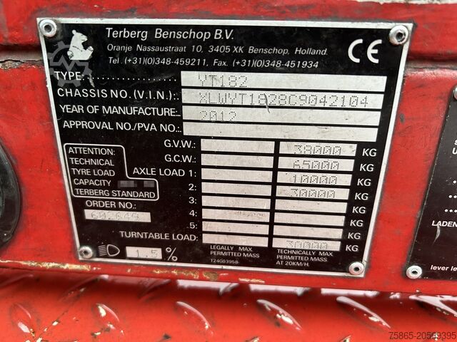 Standard tractor Terberg YT 182 Terminal Tractor / Airco / Allison