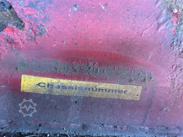 Curtain sided Pacton T3-001 / Curtainside / SAF Drum / APK TUV 03-26