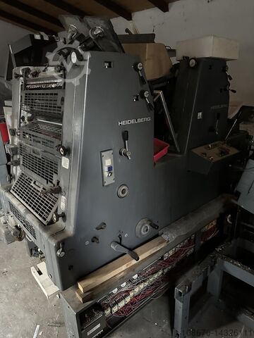 Máquina de impresión offset en dos colores 