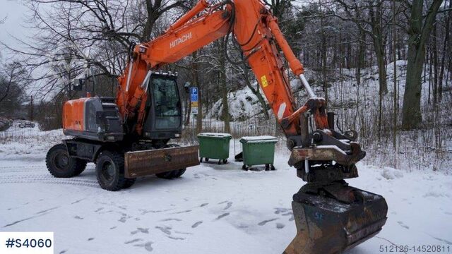 Hitachi ZX 140W-3 Wheeled Excavator