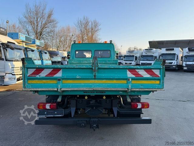 Vyklápacia dodávka MERCEDES-BENZ ATEGO 818K Kipper Meiller 3-Seiten* AHK 2x KLIMA