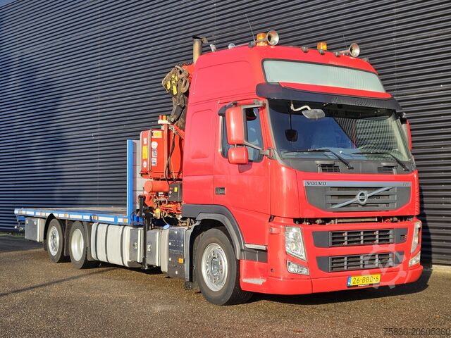Iekraušanas platforma Volvo FM 410 6x2 / FASSI 42 t/m CRANE / KRAN