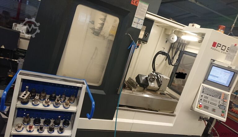 Vertikálne obrábacie centrum POS POSmill C 1050 inkl. Lehmann 4./5. Achse